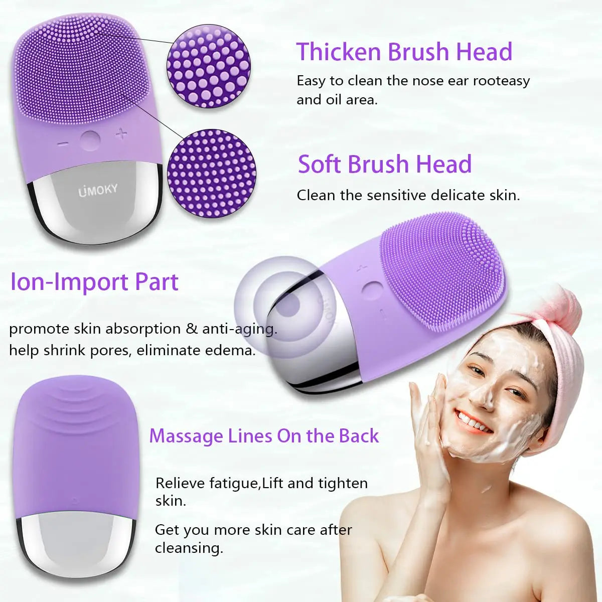Facial Cleansing Brush - Beauty Creation..