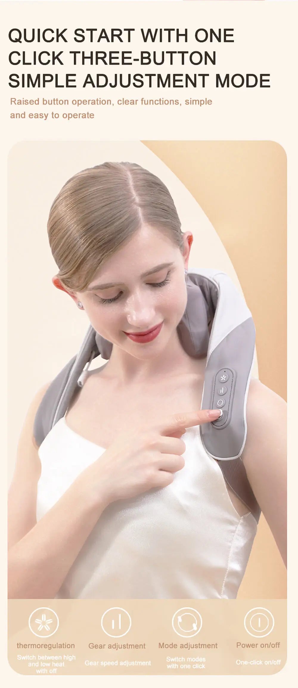 Neck and Shoulder Massager - Beauty Creation..