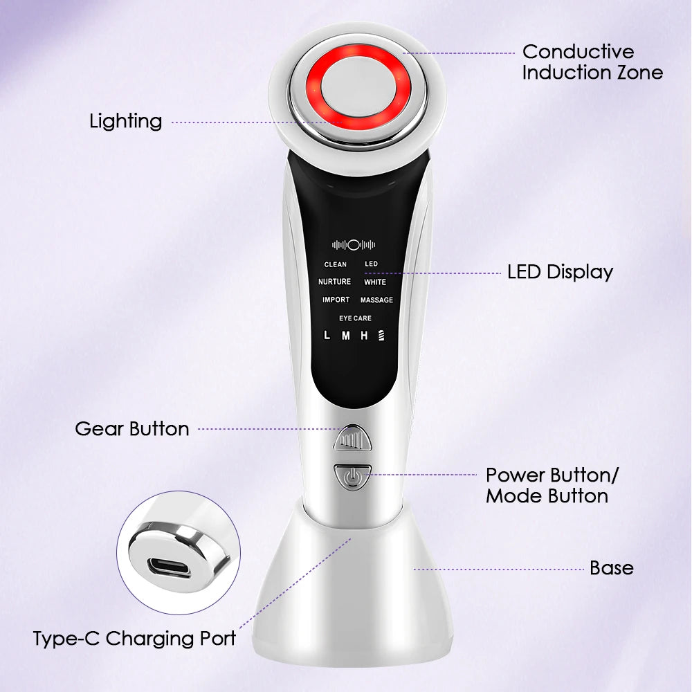 Multifunctional Facial Massager - Beauty Creation..