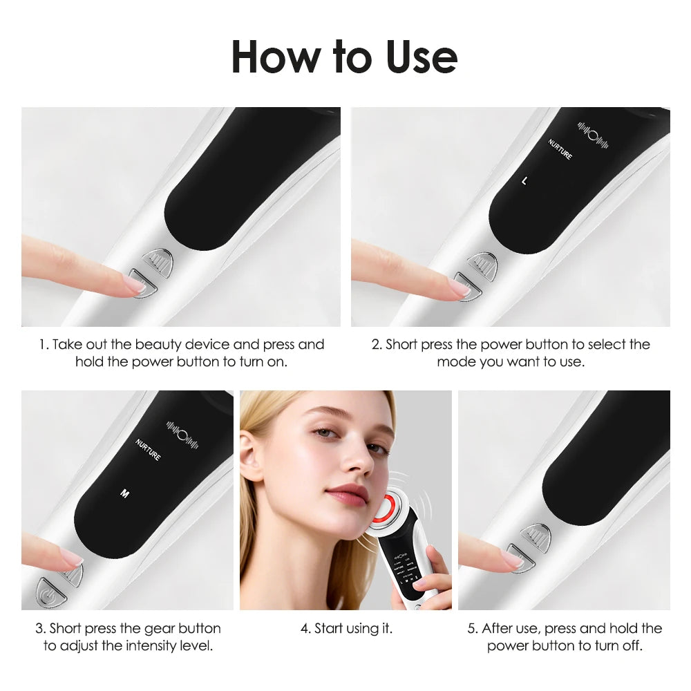 Multifunctional Facial Massager - Beauty Creation..